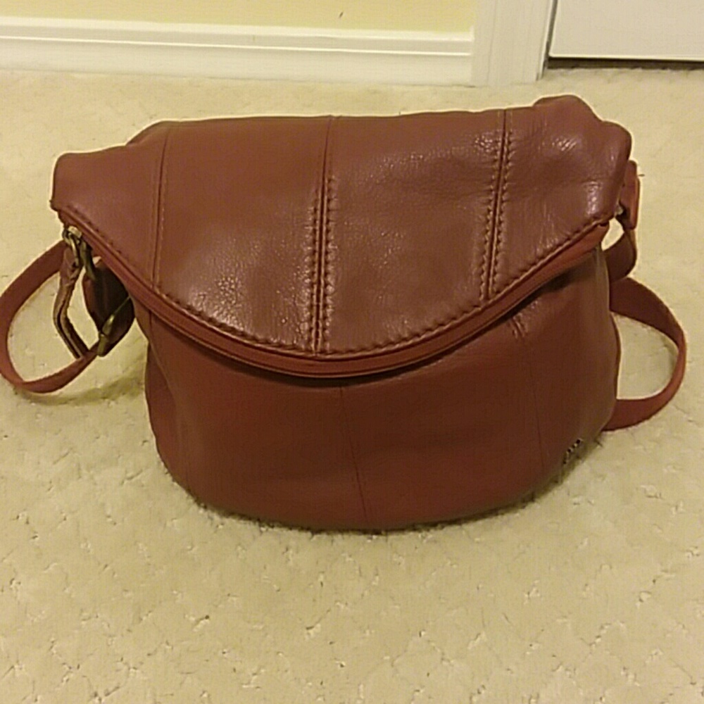 Red Brown The Sak Purse Bag